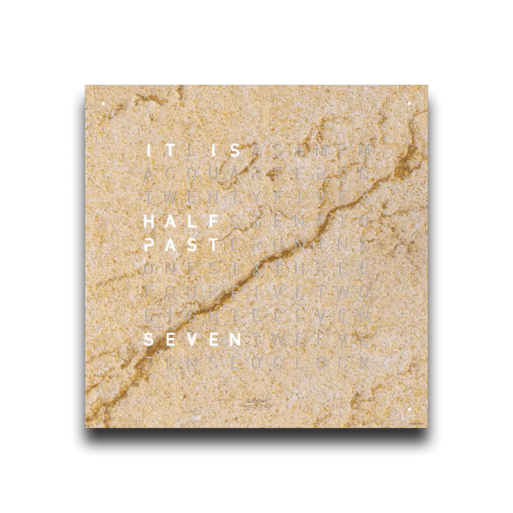 QLOCKTWO EARTH 45 CREATOR'S EDITION DESERT