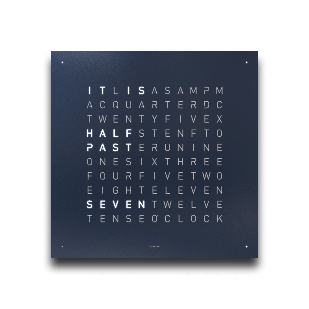 QLOCKTWO EARTH 45 UNIVERSE EDITION MIDNIGHT